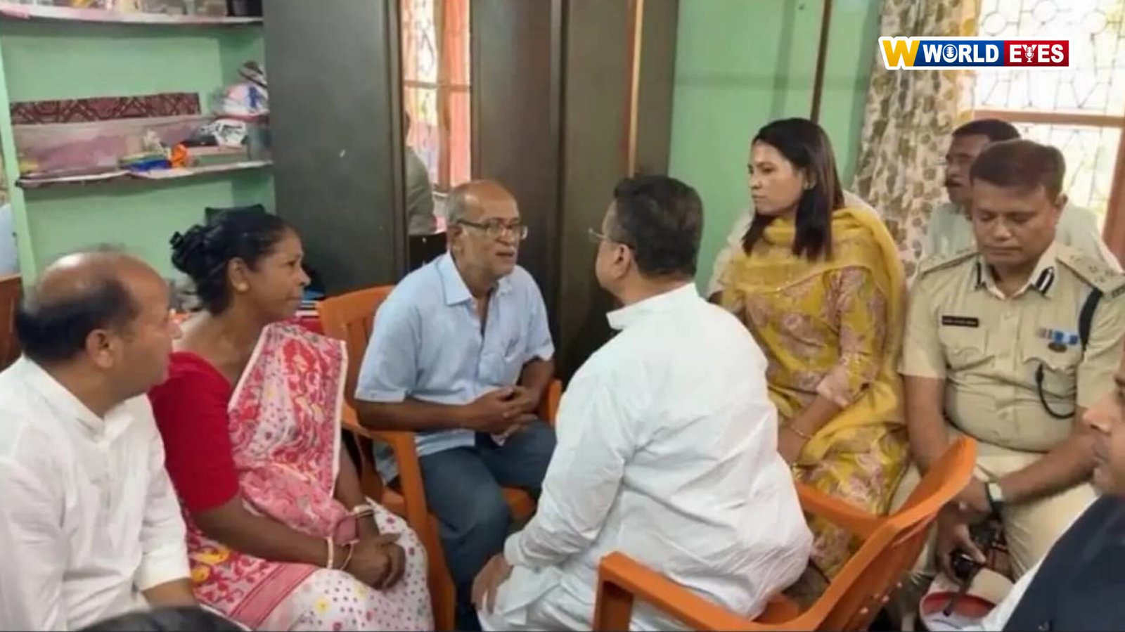 West Bengal CM Suvendu Adhikari Visits Bereaved Family in Birpur After Chorbagan Accident